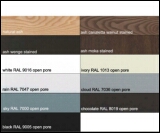 Porada Bryant Table Ash Finishes